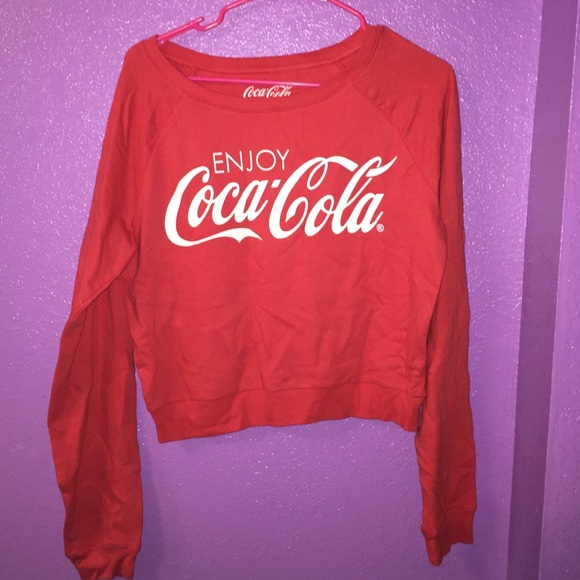 Red Coca-Cola Crew neck