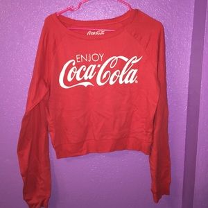 Red Coca-Cola Crew neck