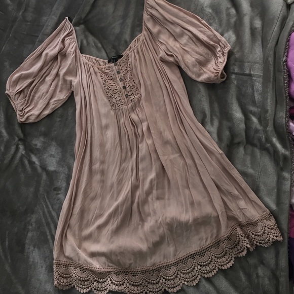 NWOT Dusty Rose Shift Dress