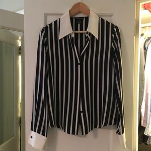 Classic Striped Blouse