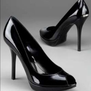 dior peep toe pump