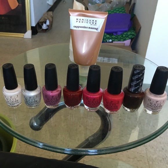 O.P.I nail lacquer directly from their designer