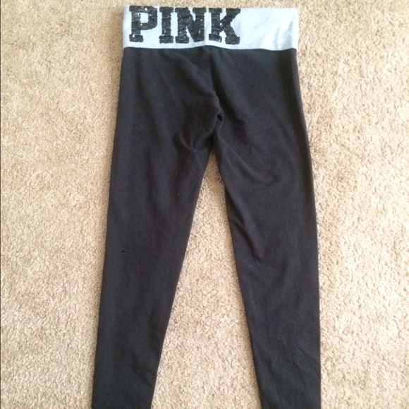 Victoria's Secret PINK Fold down leggings - Picture 2 of 2
