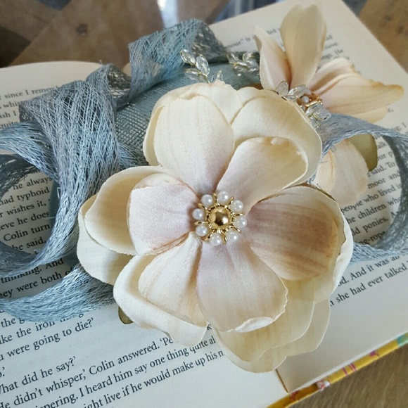 Sinamay Fascinator Afternoon Tea Party Style