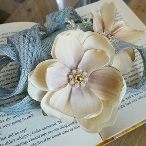 Sinamay Fascinator Afternoon Tea Party Style