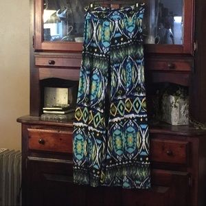 Multicolor Palazzo Pants