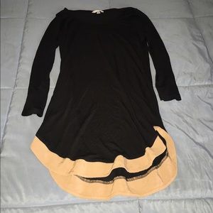 Soft black and brown sexy shirt