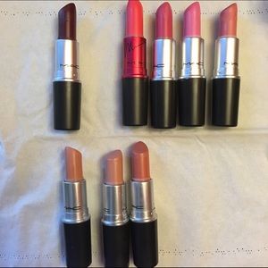 Set of 8 Mac Lipsticks BUNDLE
