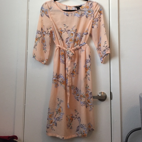 Floral midi dress