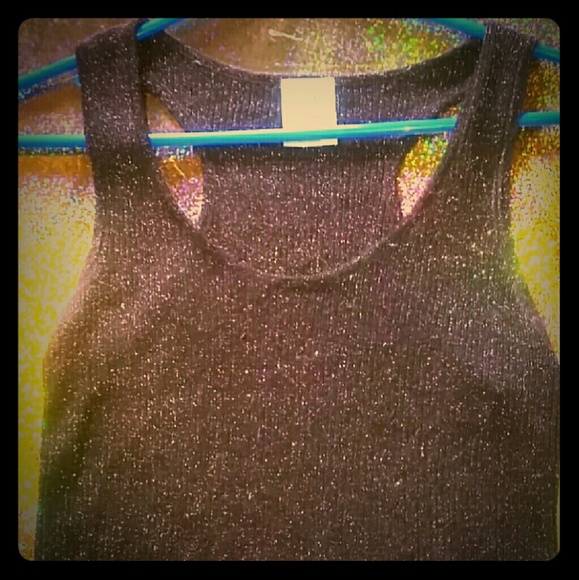 Brown Shimmer Tank Top - Picture 1 of 3