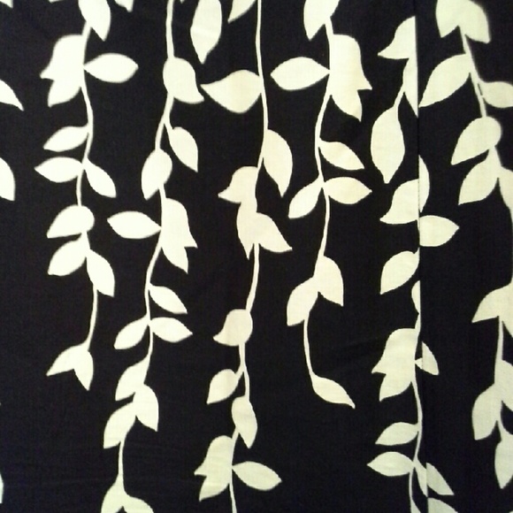 Ann Taylor Loft Floral Vine Strapless Dress NWOT - Picture 3 of 3