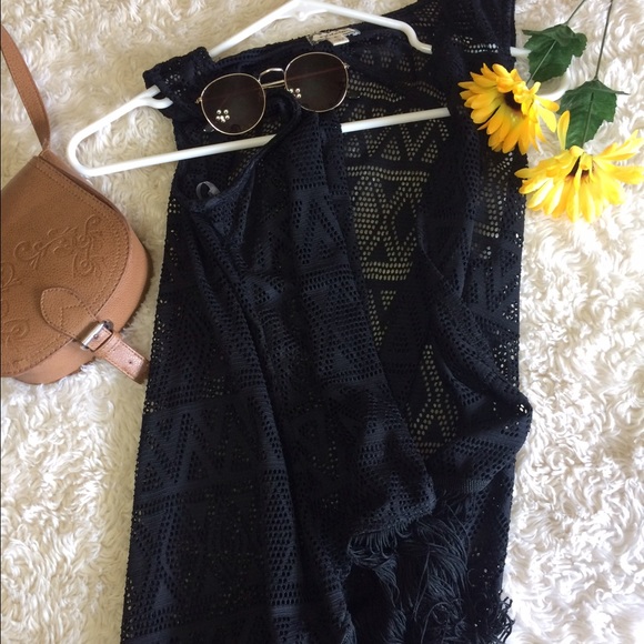 Black Boho Kimono