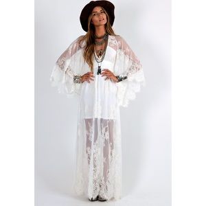 Free People Lace Dress Small