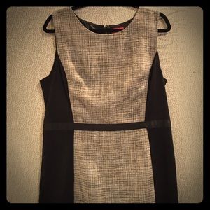 Knee length pencil dress