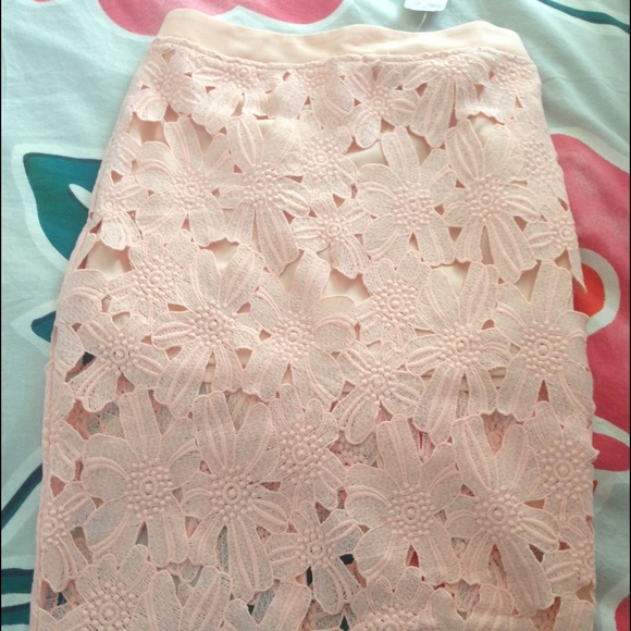 Fashion skirt midi length forever21 Zara ASOS