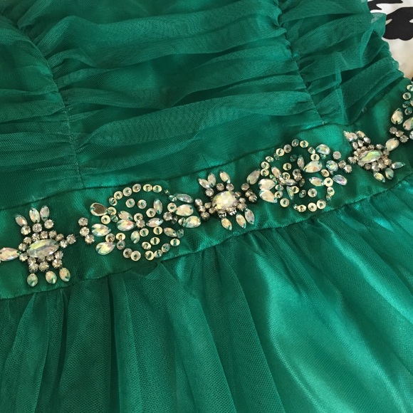 Teal and mint green prom/homecoming dress