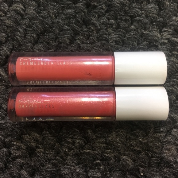 Mac cremesheen glass and dazzleglass!