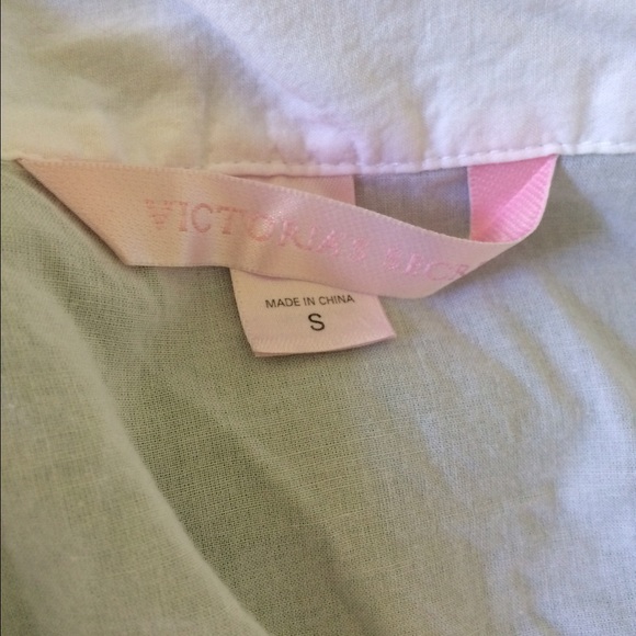 Victoria's secret white sleep shirt. Size S. - Picture 2 of 2