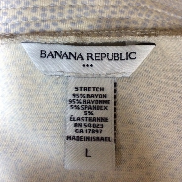 ✨Banana Republic Blue Dot Blouse✨ - Picture 4 of 4