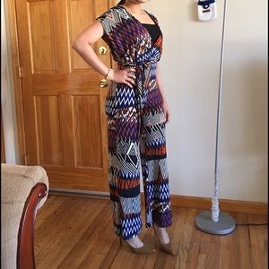 Multi color Jump suit/jumper.