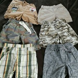 Bundle of boy's shorts.