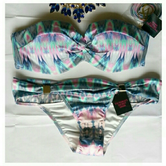 NWT VICTORIA'S SECRET BANDEAU TOP @saslett
