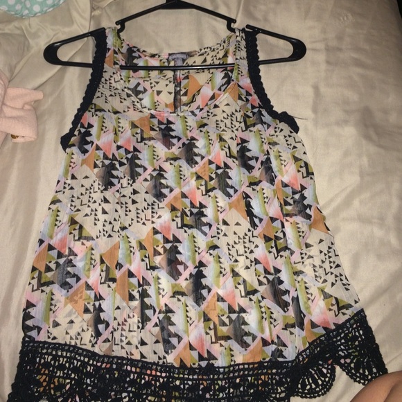Printed Tank Top - Picture 1 of 2