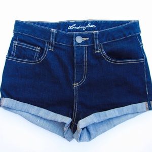 ***SOLD**London Jean blue denim shorts!