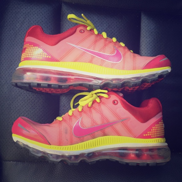 Custom Neon Nike Air Max+ 2009 - Almost New