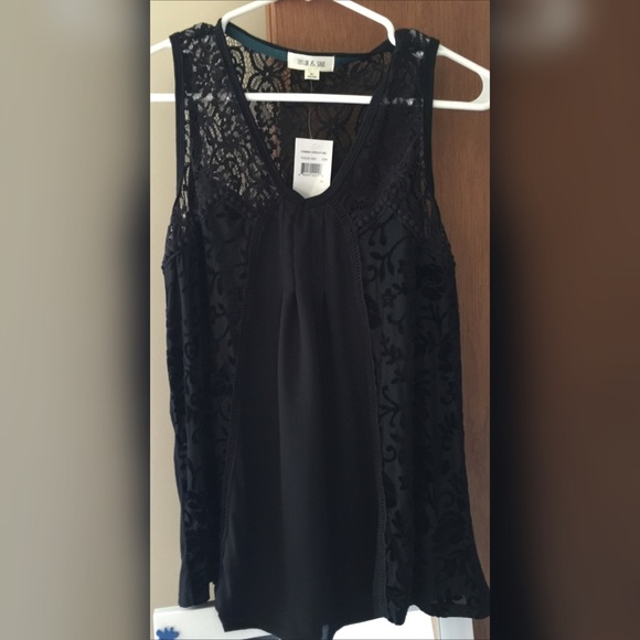 Black formal tank