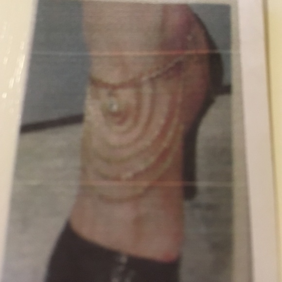 Ankle Bracelet High Heel Shoe Chain Layered Dangle - Picture 2 of 4