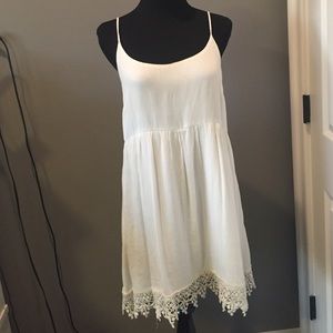 White Shift Dress