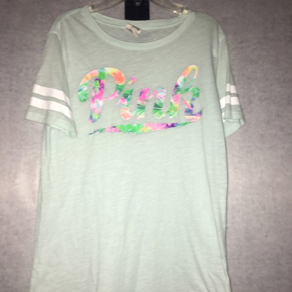 Mint tshirt by Pink