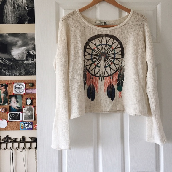 Forever 21 Tops - Flowy Dreamcatcher Top