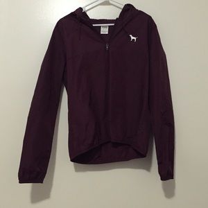 🚫SOLD🚫VS Pink Quarter Zip Rain Jacket