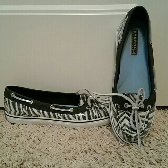 Zebra print Sperry's