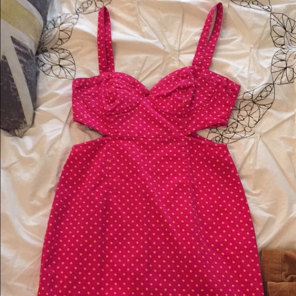 Pin-up inspired cocktail dress