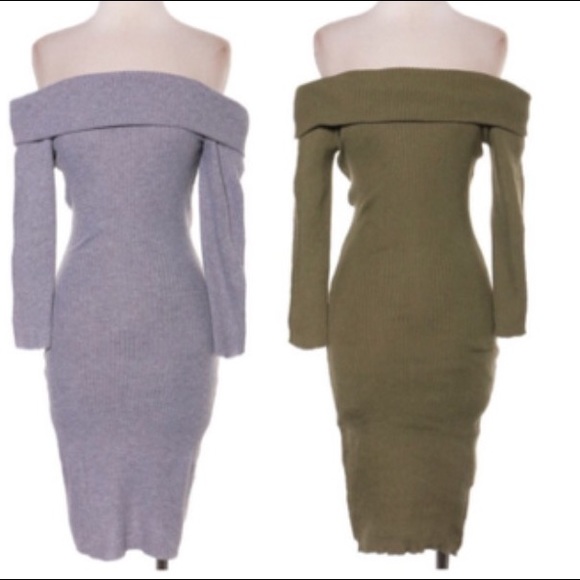 Off shoulder dress