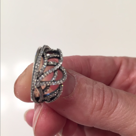 Pandora new beginnings silver ring