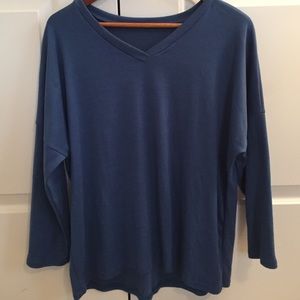 SO SOFT Blue Sweater Long Sleeve