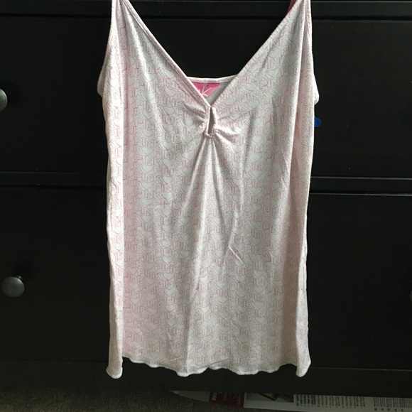 Pink sleep tank