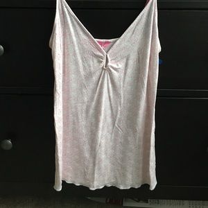 Pink sleep tank