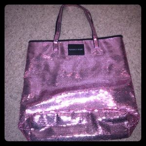 Victoria's Secret sequin tote