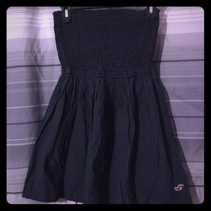 Navy Blue Strapless