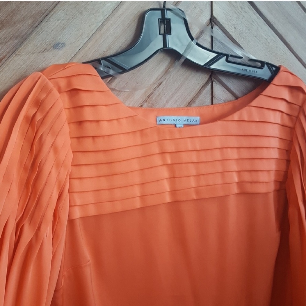 Antonio Melani Peach / Coral Top Size Small