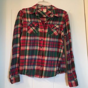Button down flannel