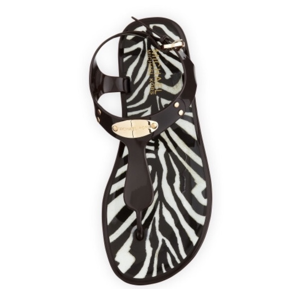Michael Kors Logo Sandals - Picture 2 of 4