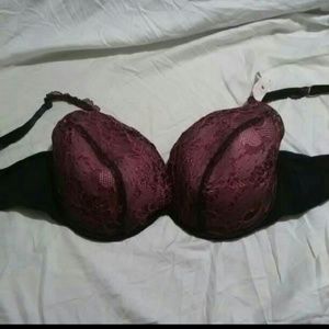 New Cacique Plunge Lace Bra 44DD
