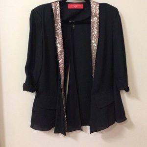 Women's Sequin Blazer