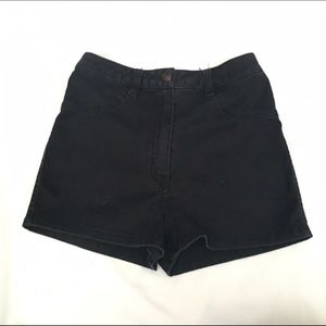 Brandy Melville black high waisted shorts